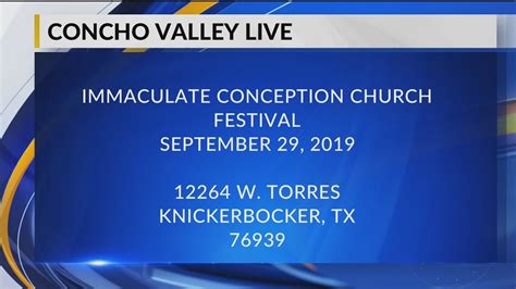 concho valley live